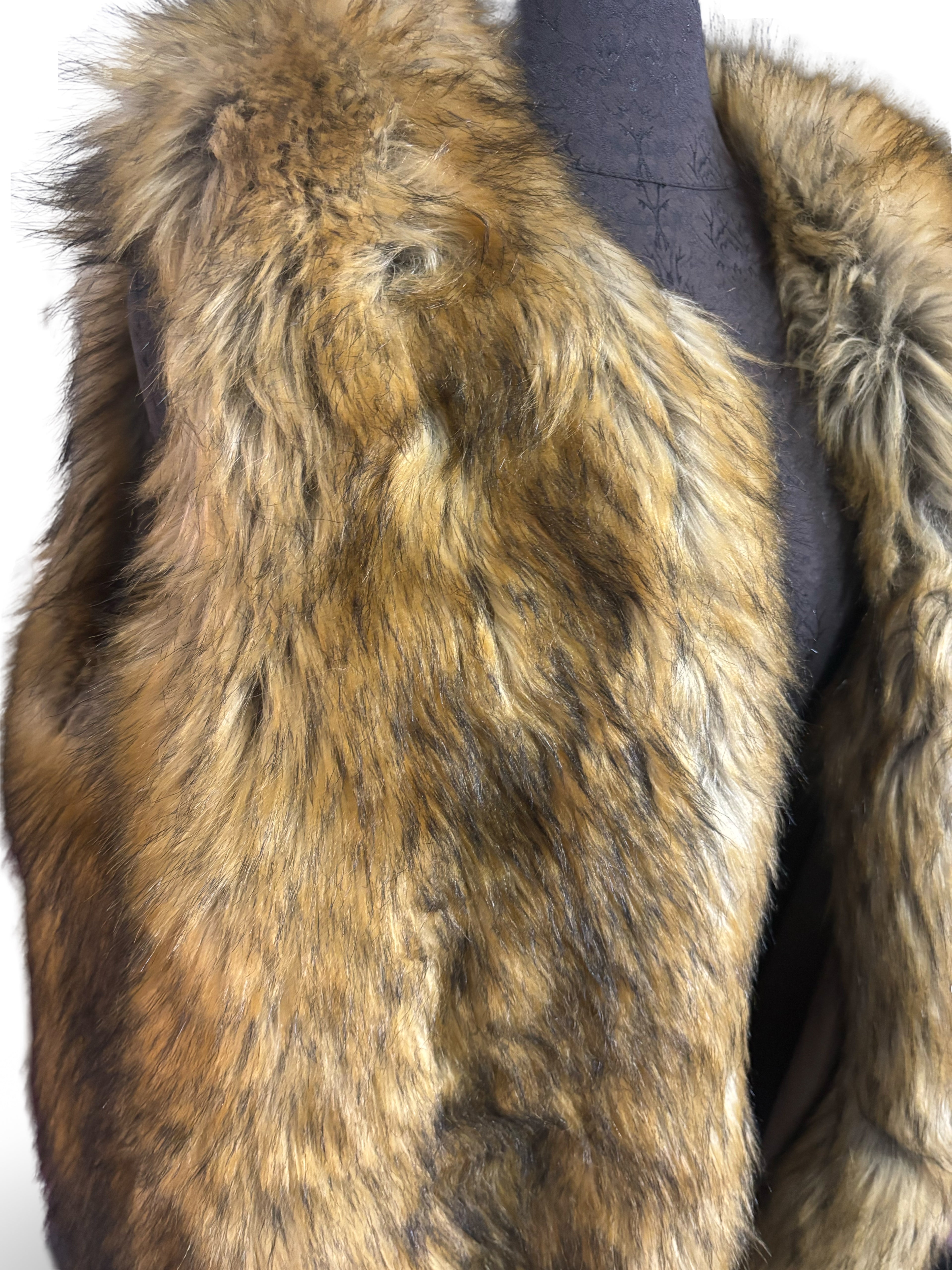 Peach Love Faux Fur Vest