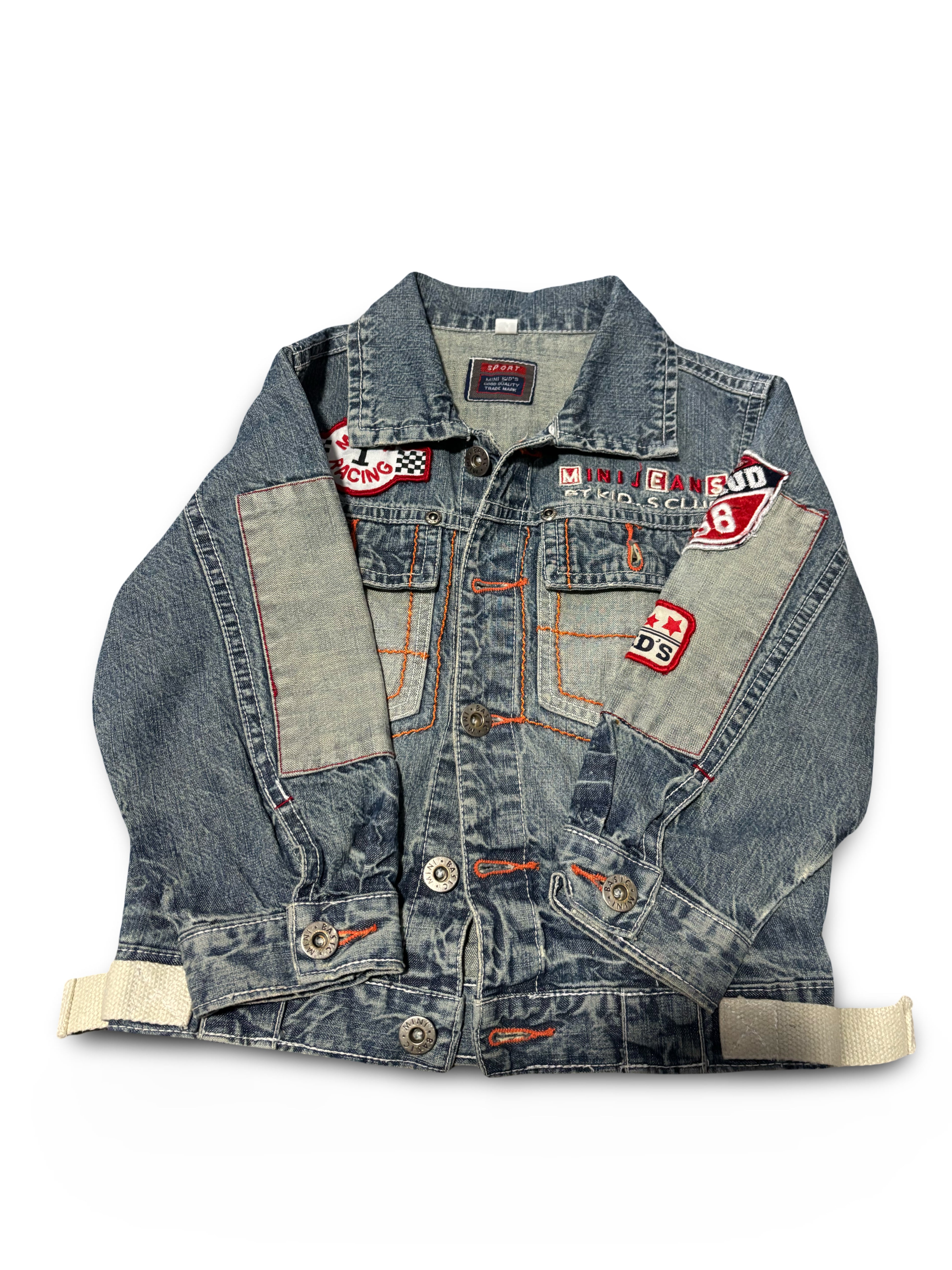 Kids Patched Denimn Jacket