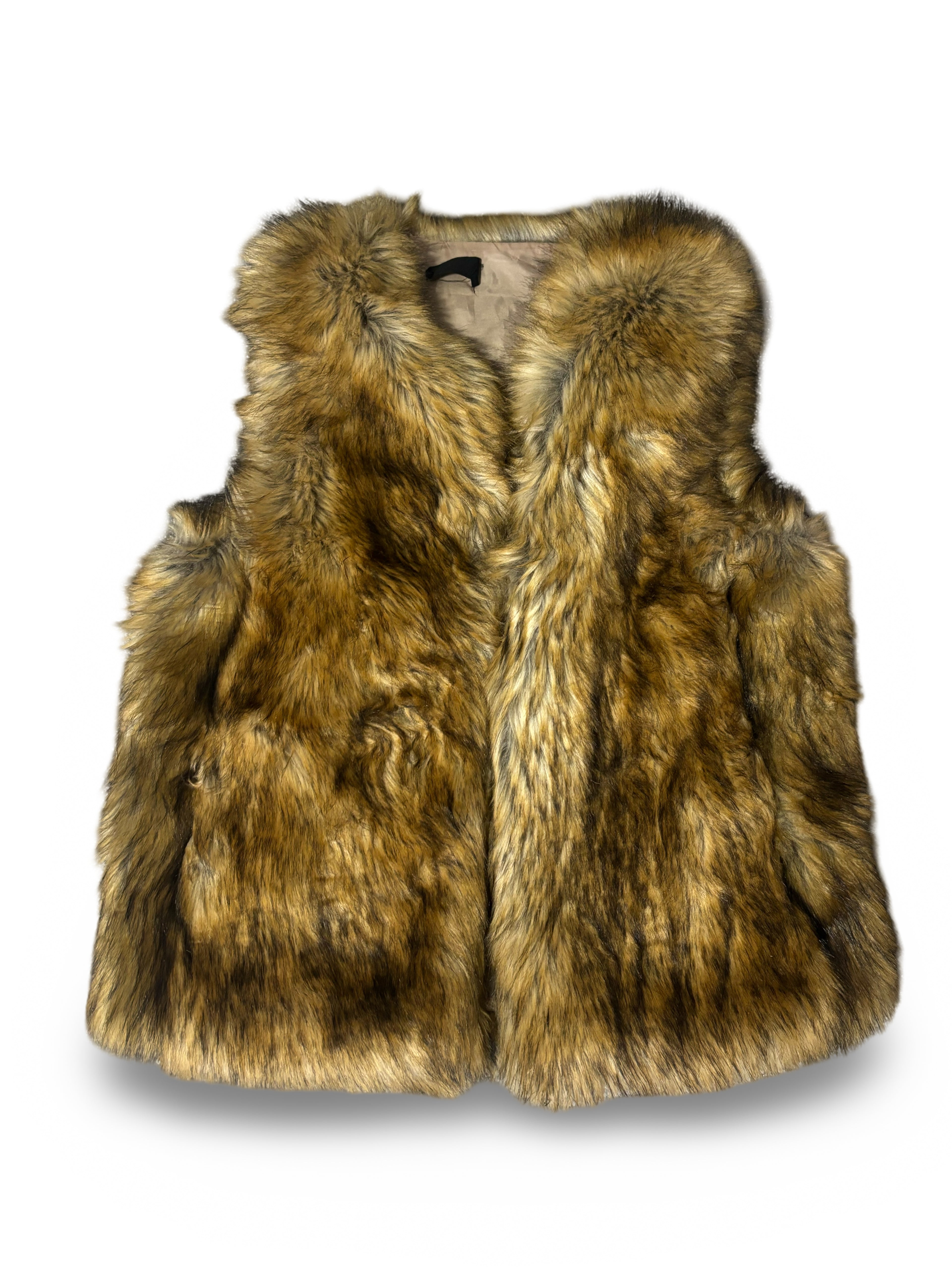 Peach Love Faux Fur Vest