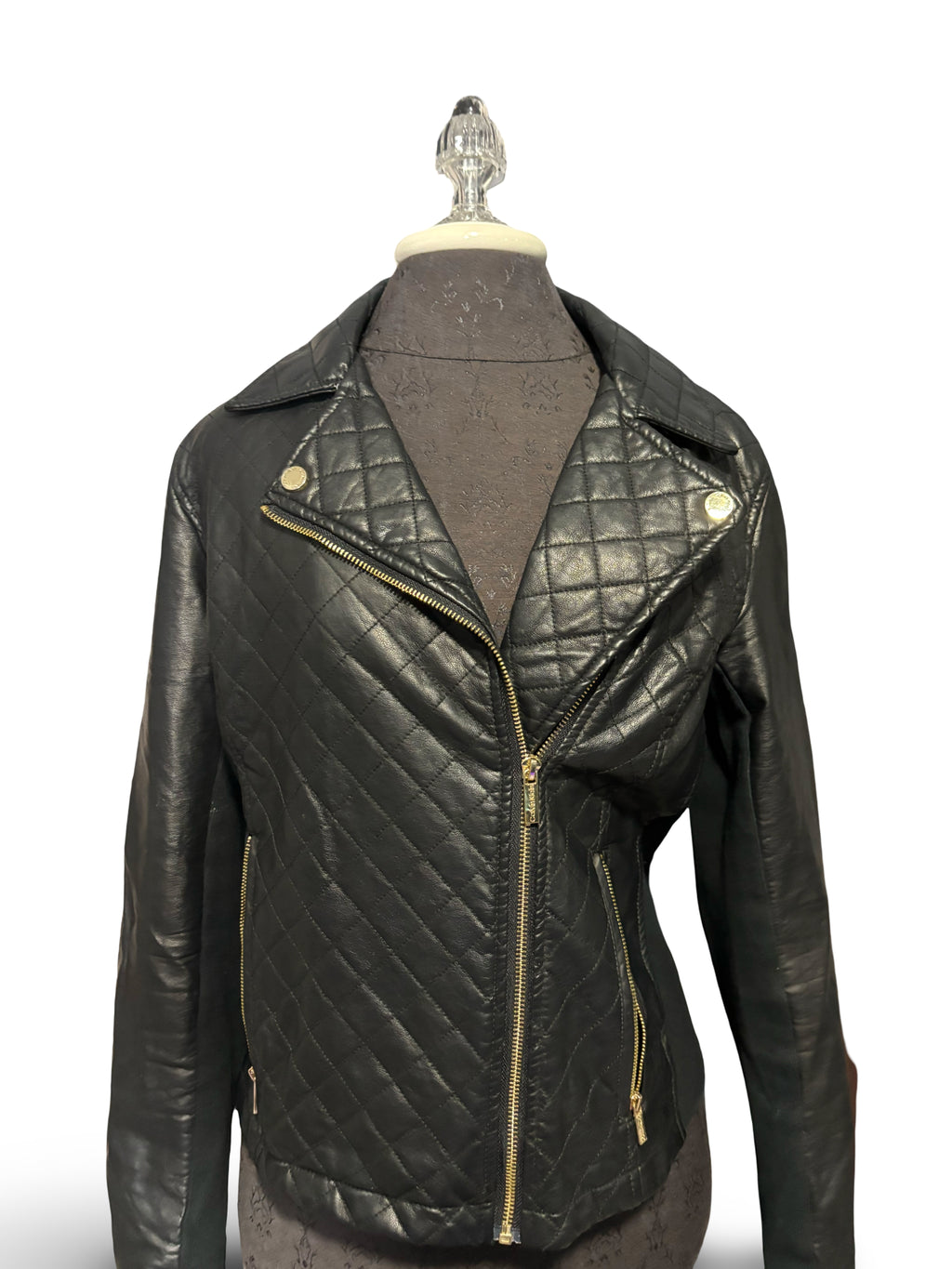 Calvin Klein Faux Leather Jacket