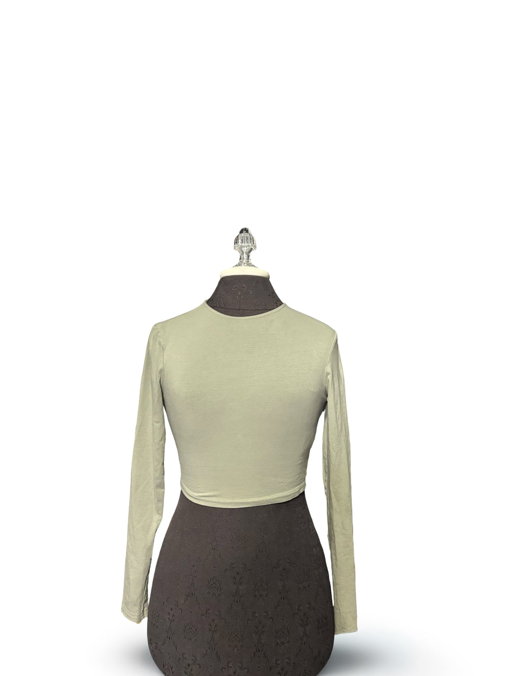 H&M Open Back Longsleeve Crop