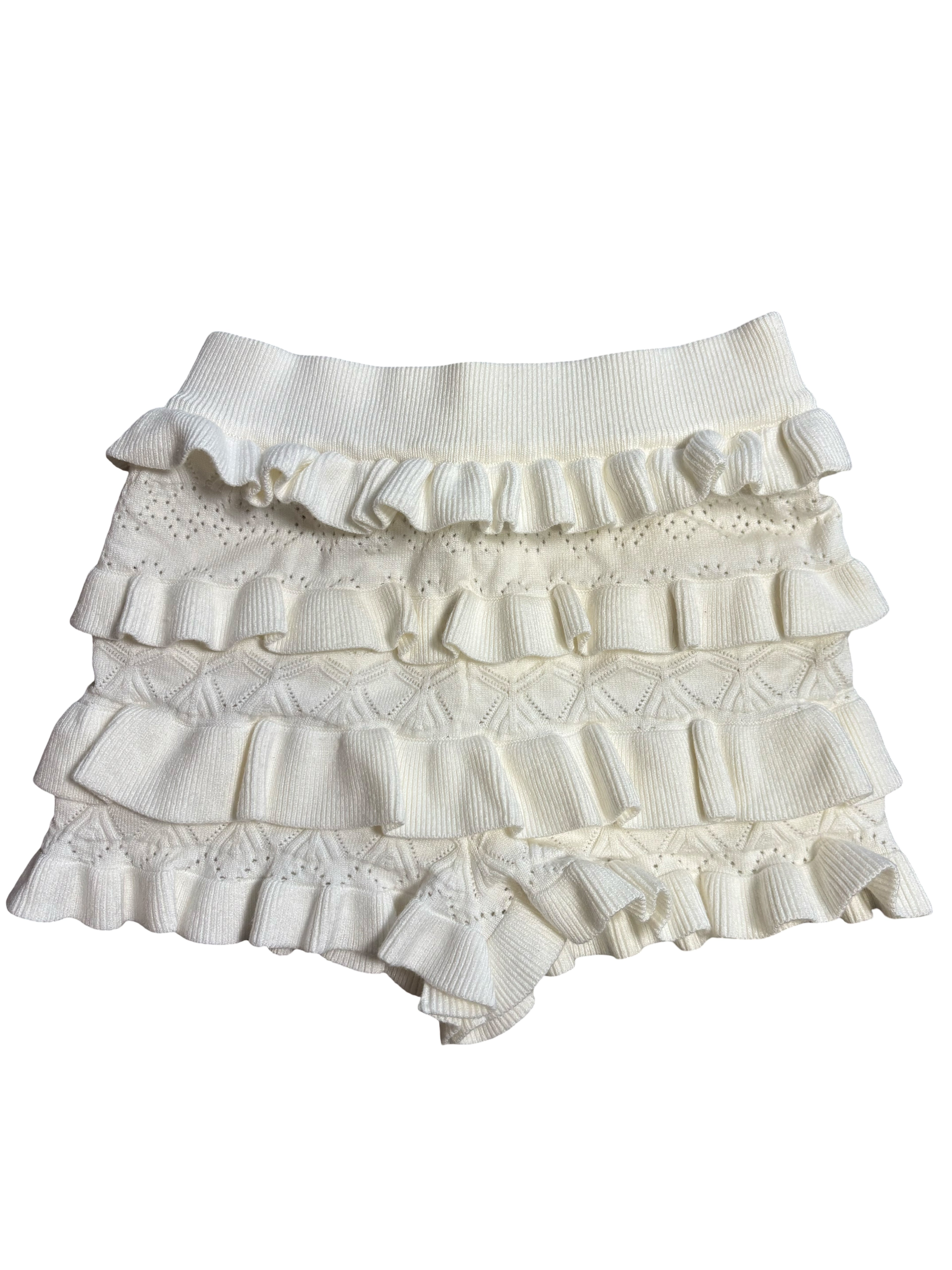 Ruffled Mini Skort