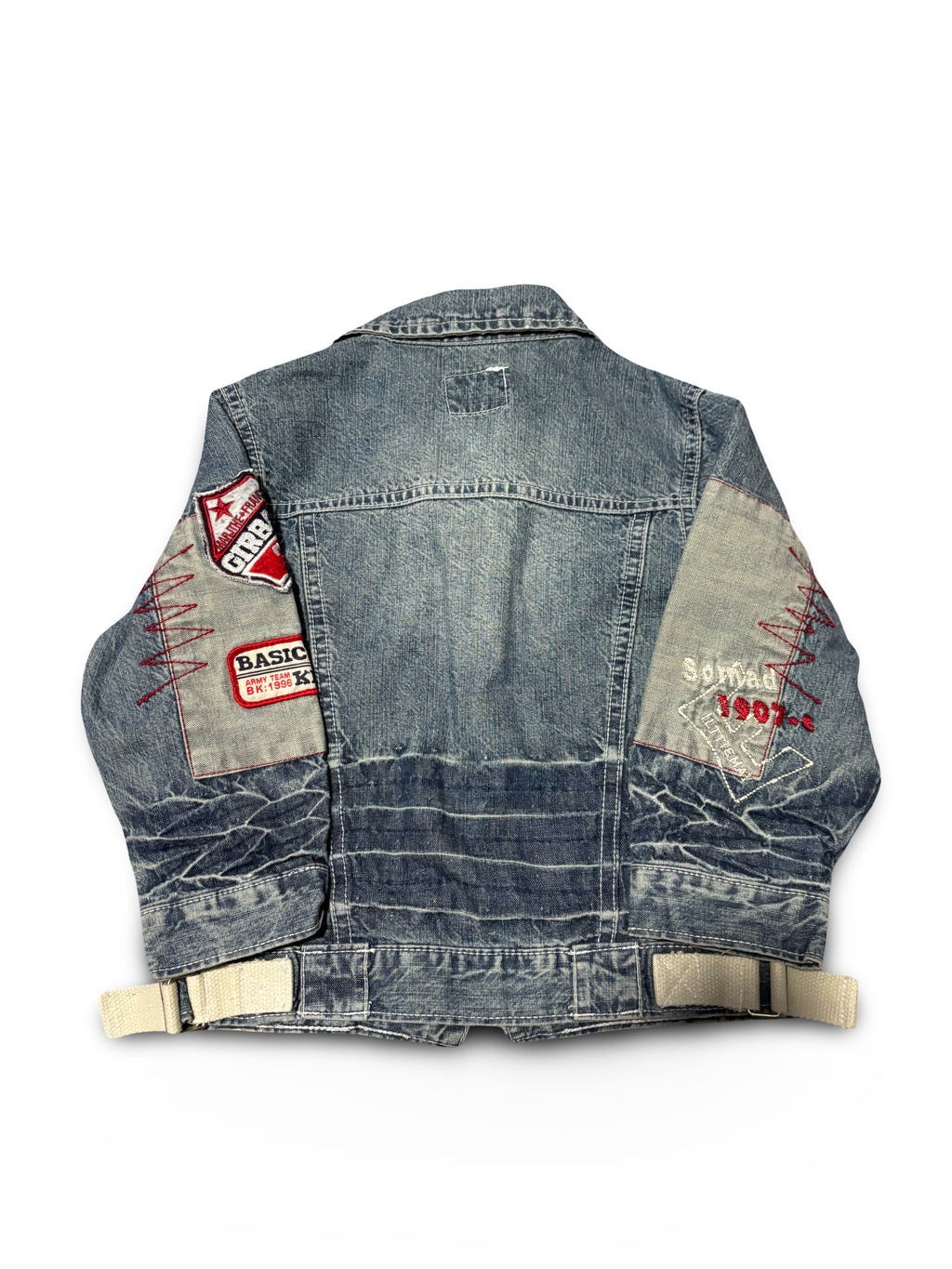 Kids Patched Denimn Jacket