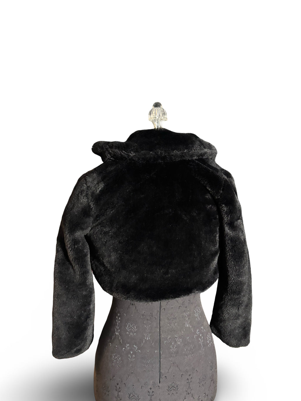 KnitWorks Kids Faux Fur Cropped Jacket