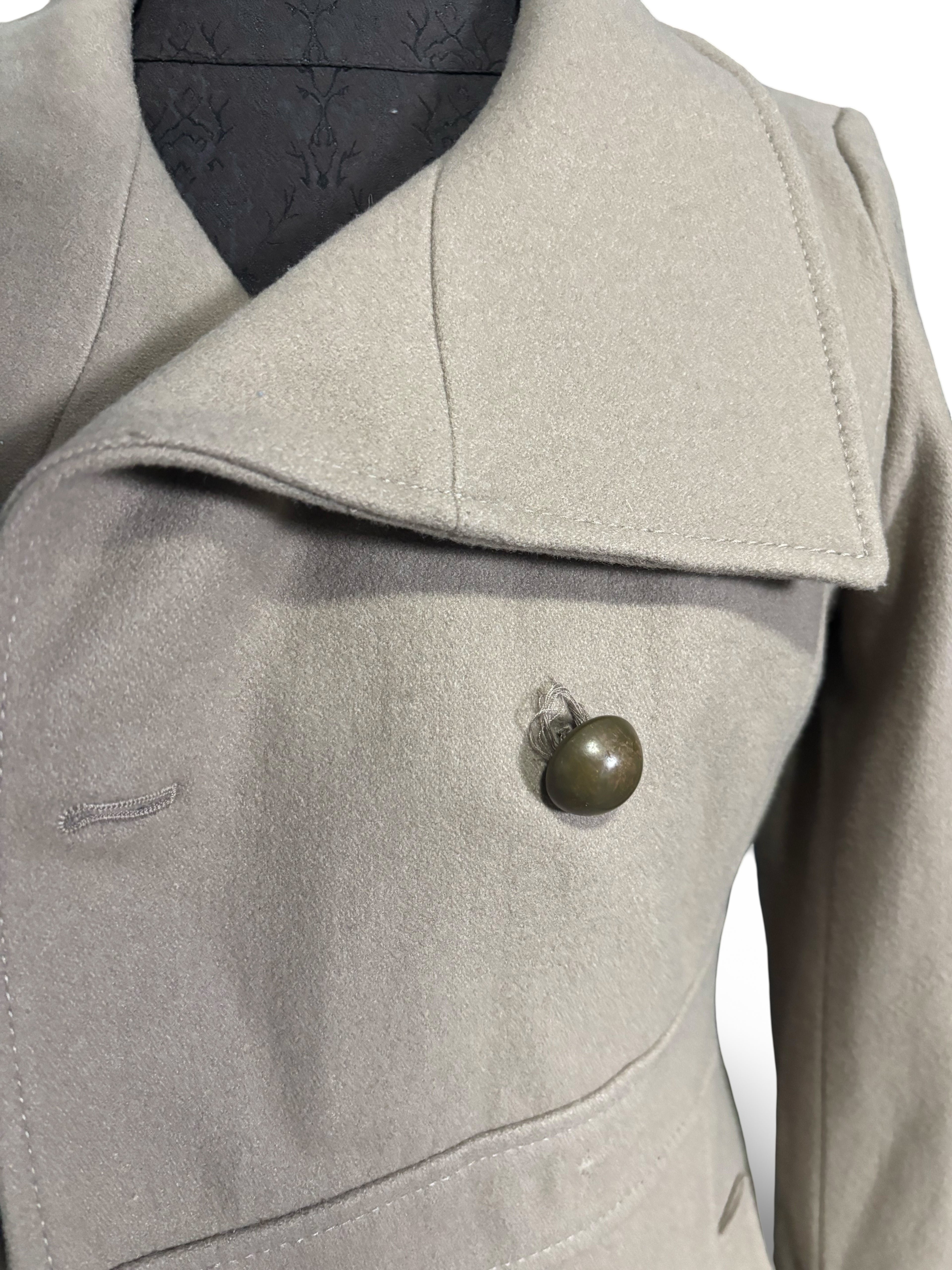 2009 Old Navy Trench With Purple Lining