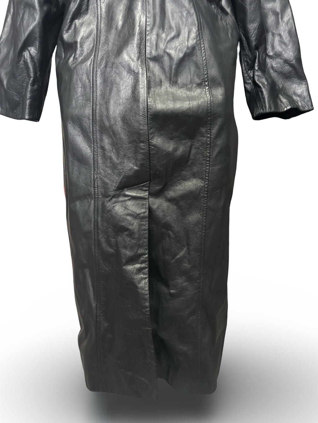 Bechamel Genuine Leather Trench Coat