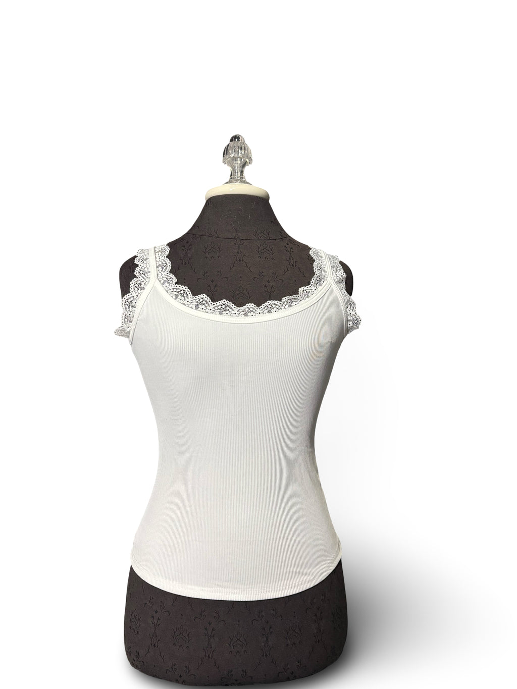 Lace Trim Shein Tank Top