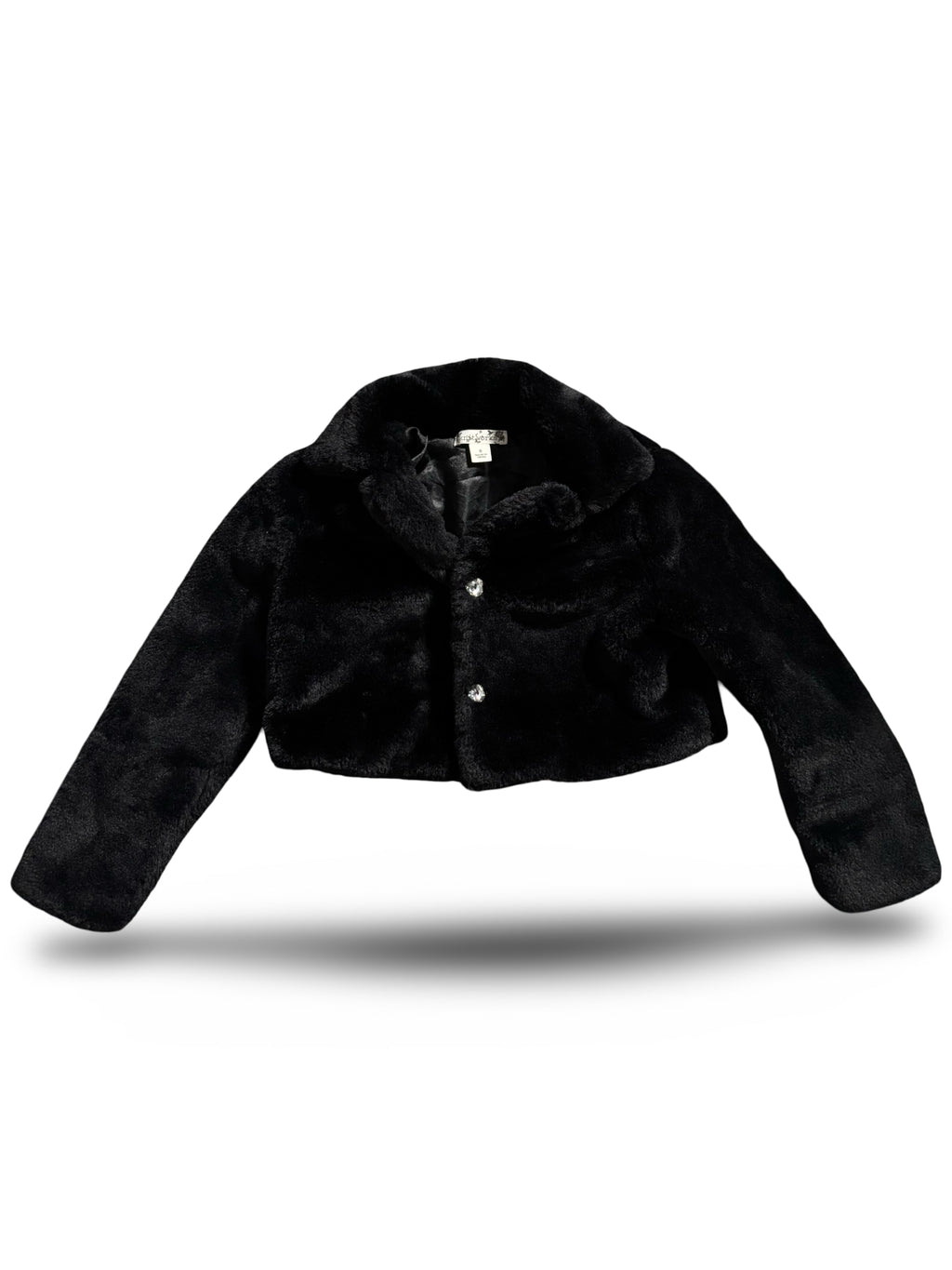 KnitWorks Kids Faux Fur Cropped Jacket