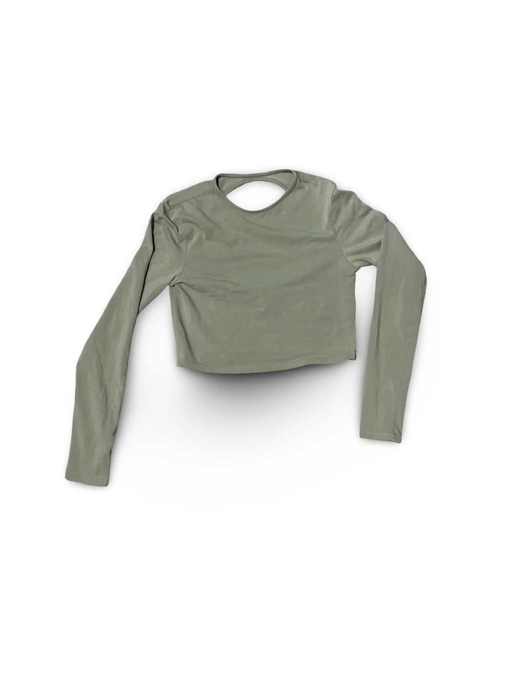 H&M Open Back Longsleeve Crop