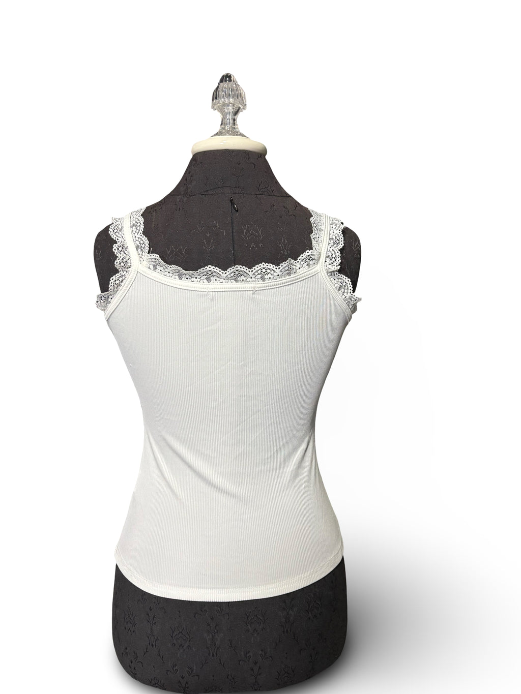 Lace Trim Shein Tank Top