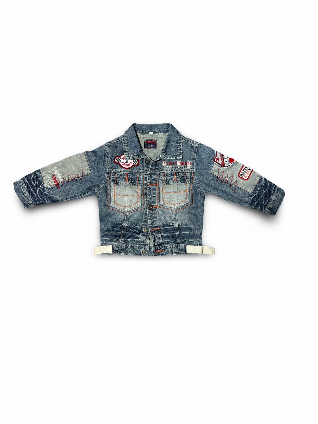 Kids Patched Denimn Jacket