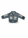 Kids Patched Denimn Jacket