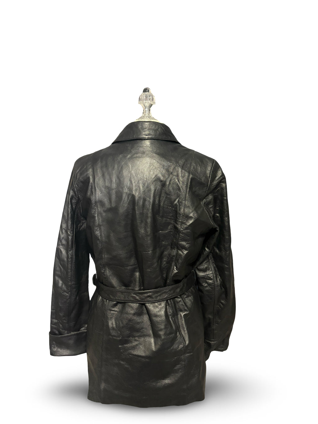 Wilson’s Genuine Leather Tie Coat