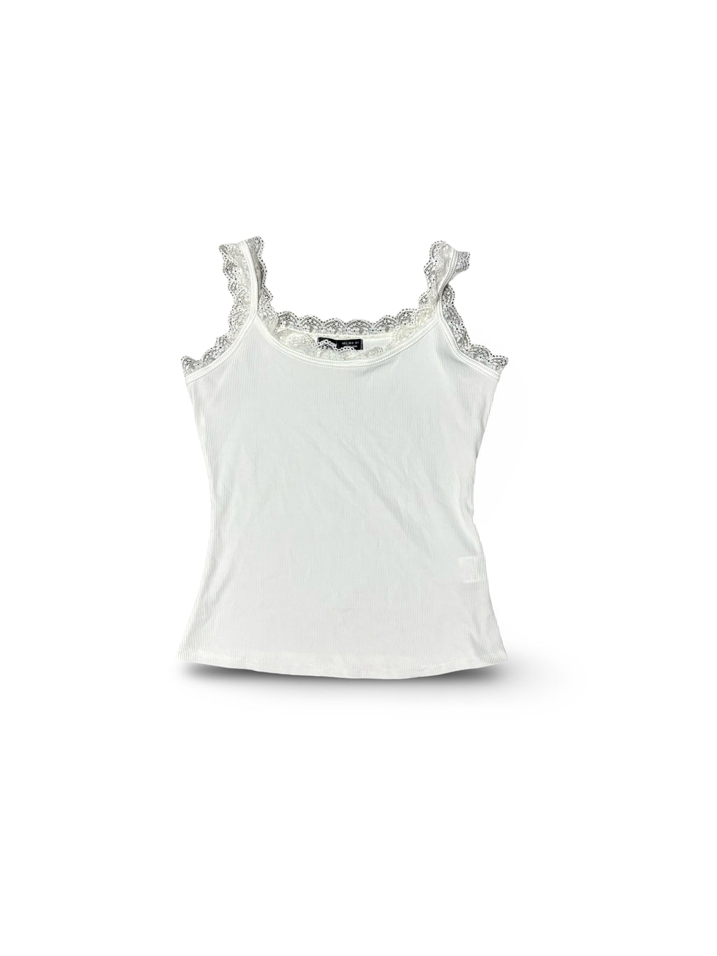 Lace Trim Shein Tank Top