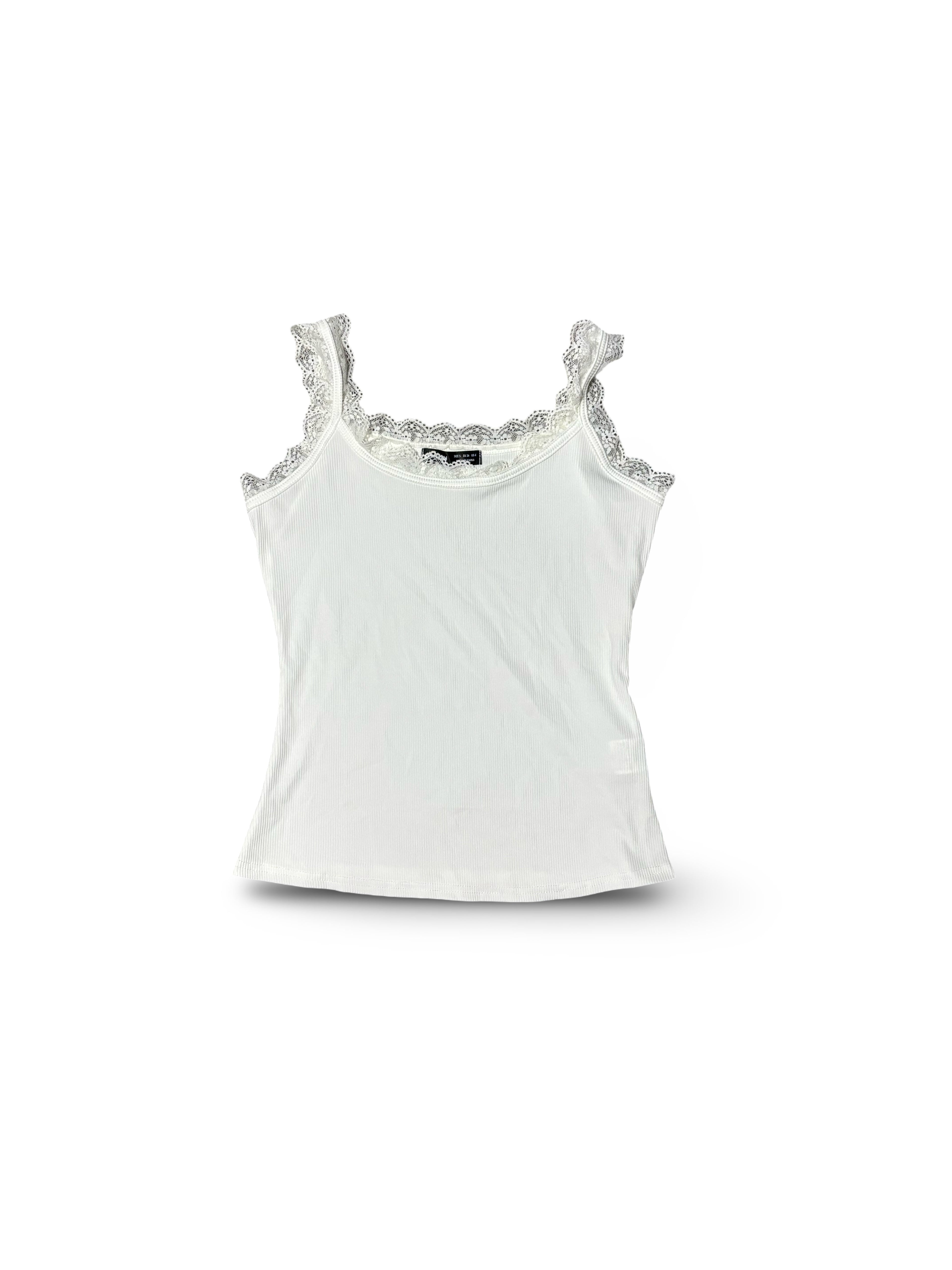 Lace Trim Shein Tank Top