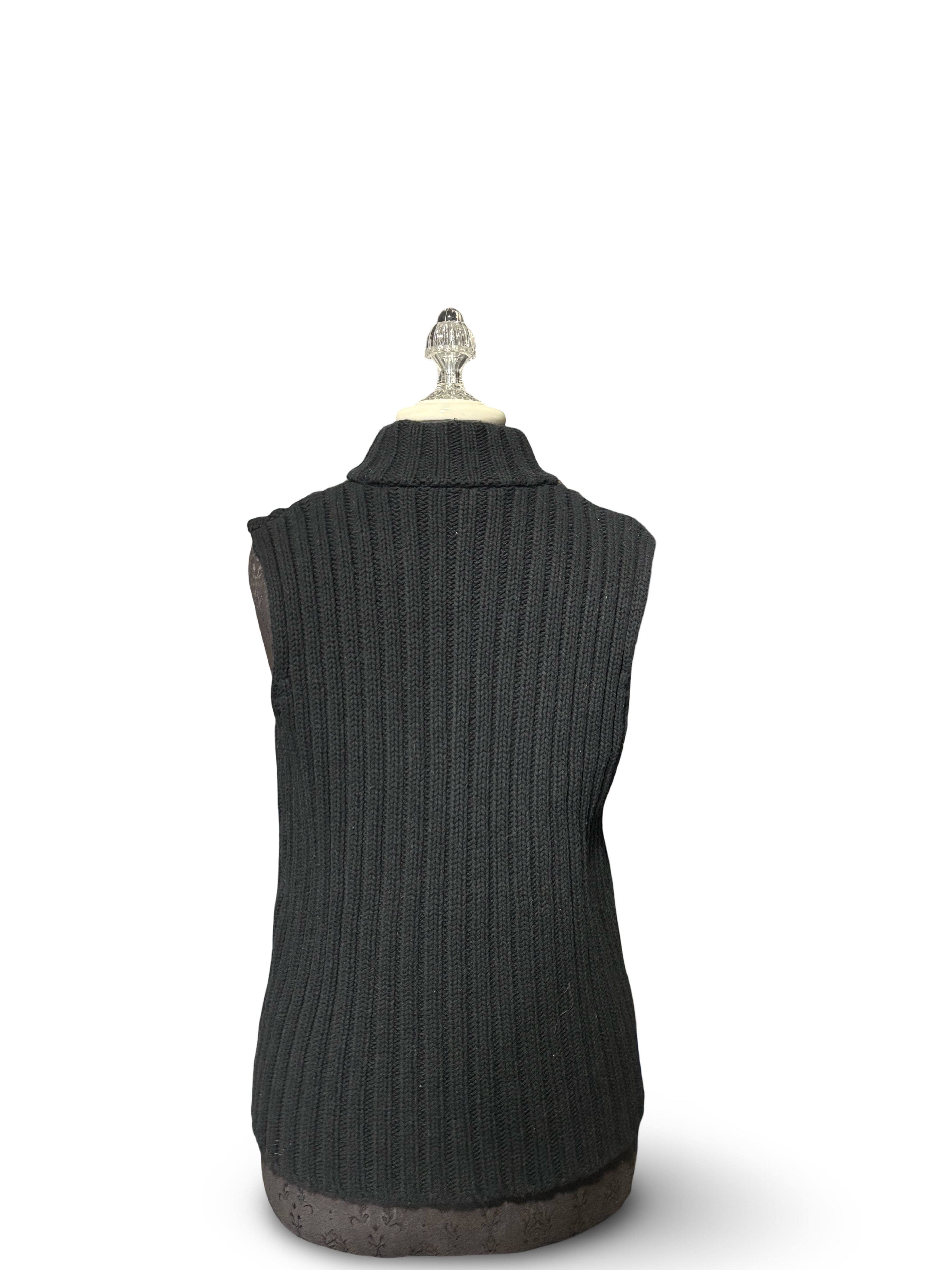 Parkhurst Leopard Print Zip Vest