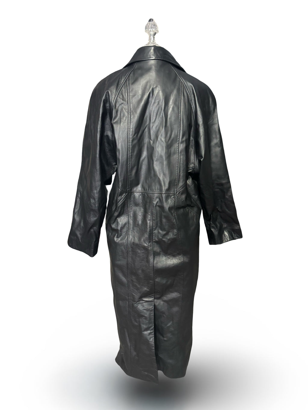 Bechamel Genuine Leather Trench Coat