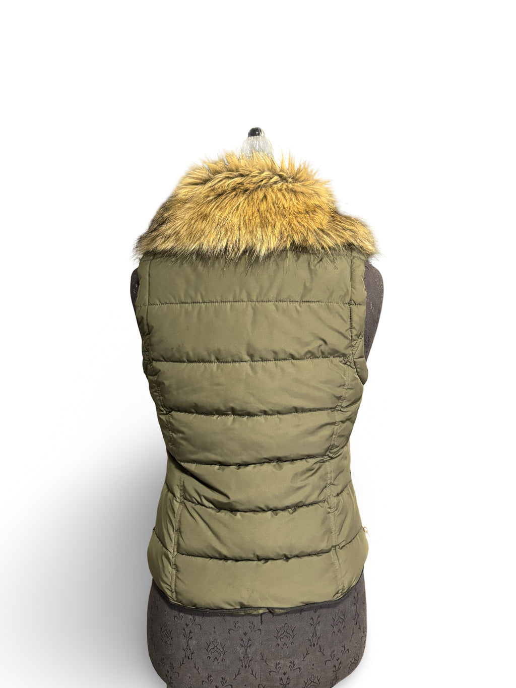 Maurices Fur Collared Puff Vest