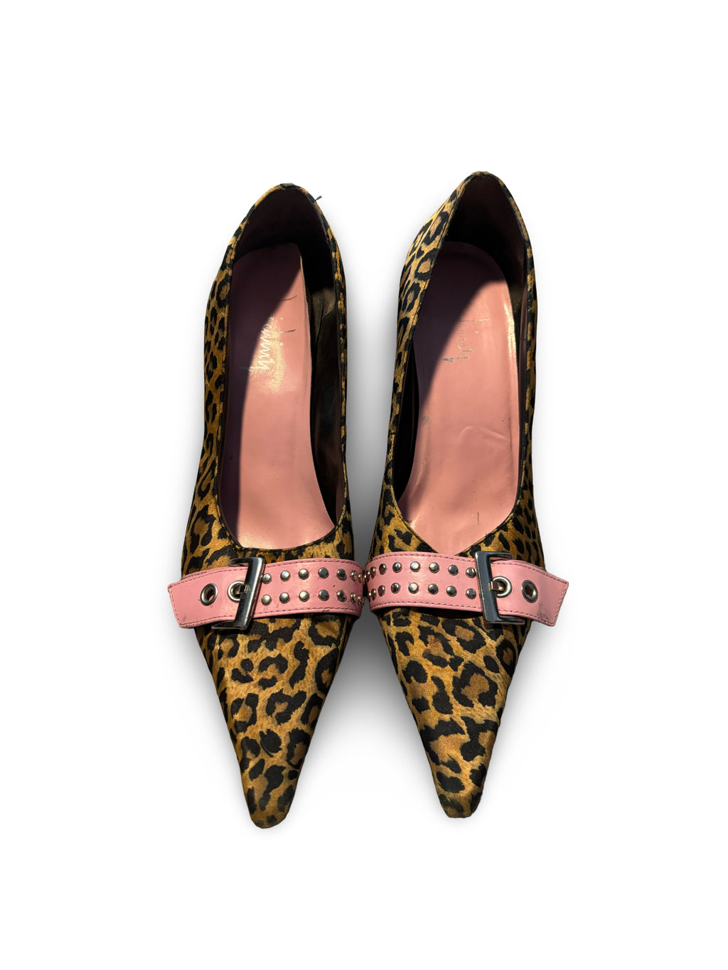 Leopard Print Stiletto Heels