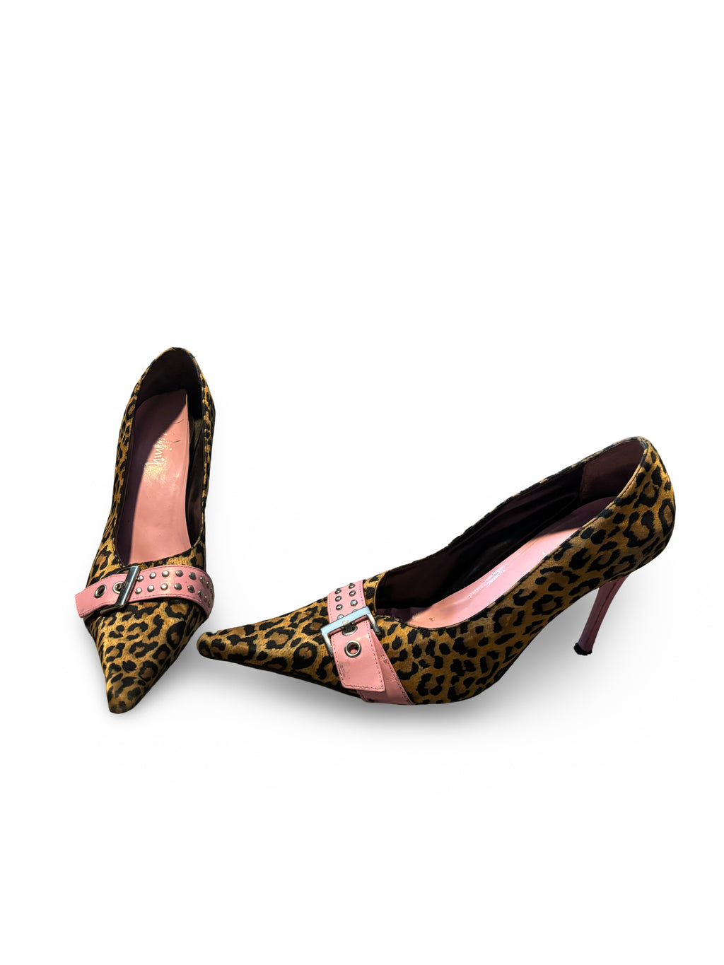 Leopard Print Stiletto Heels
