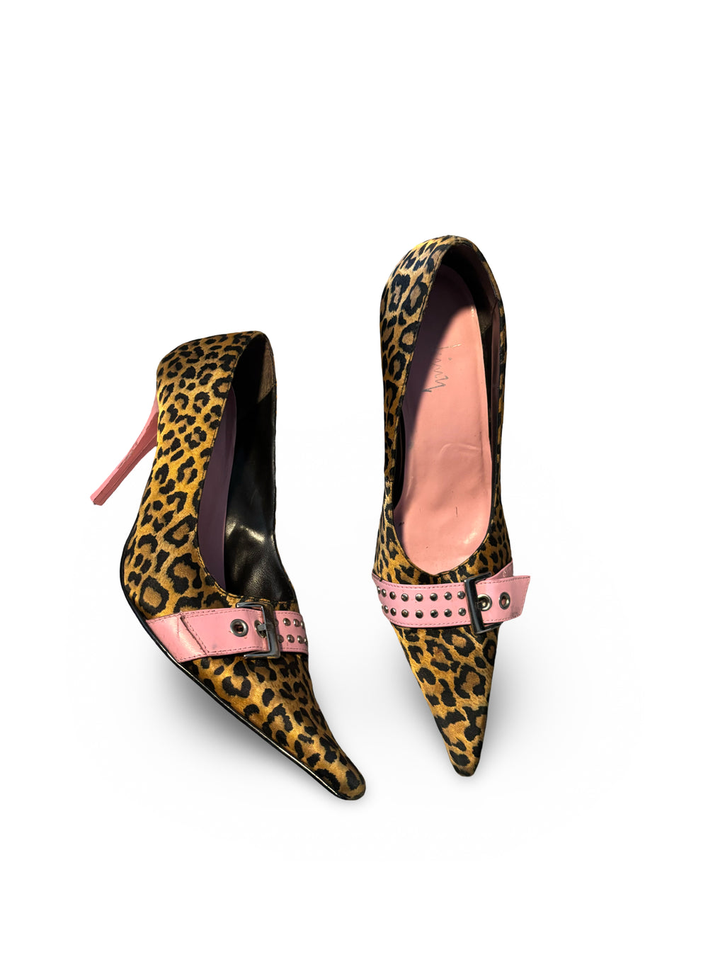 Leopard Print Stiletto Heels
