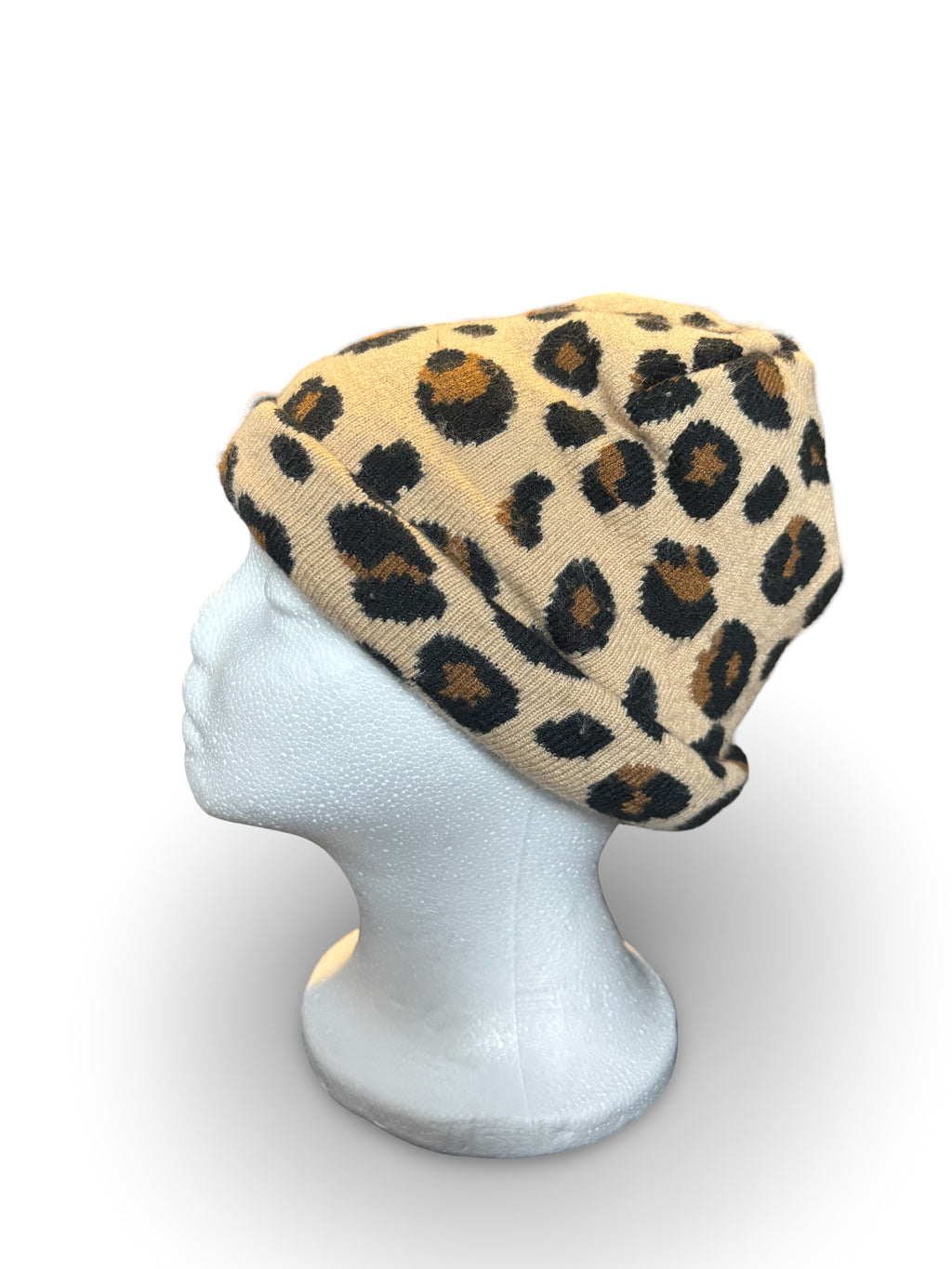Leopard Print Beanie