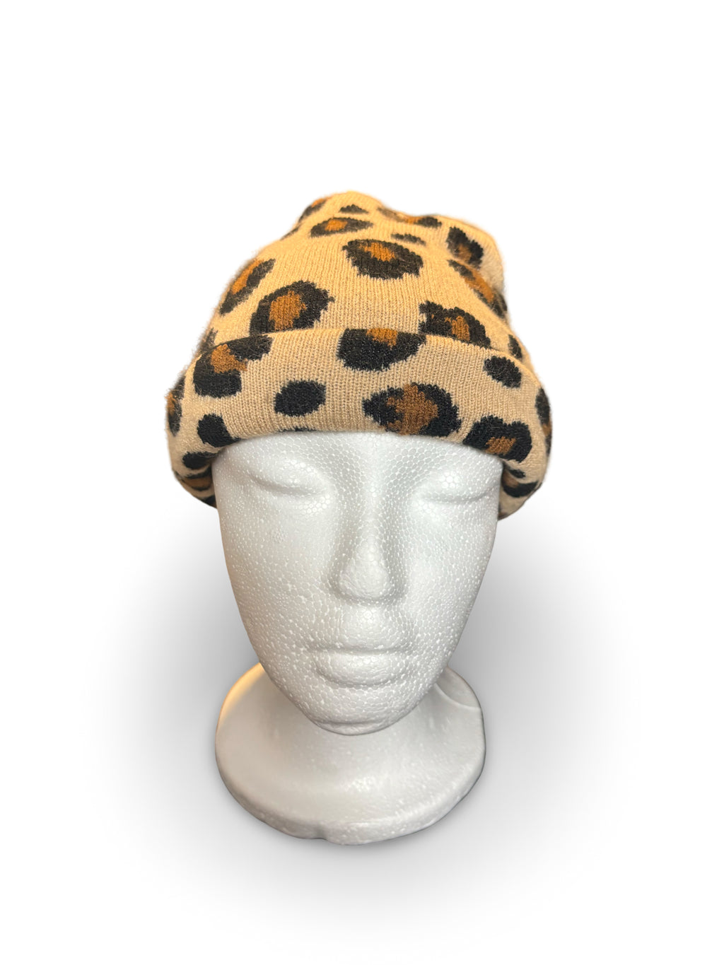 Leopard Print Beanie