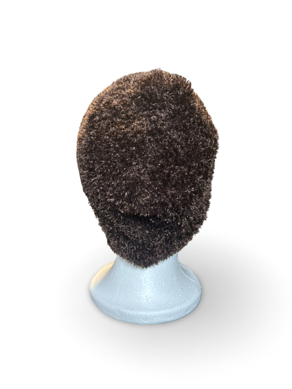 Brown Fuzzy Beanie