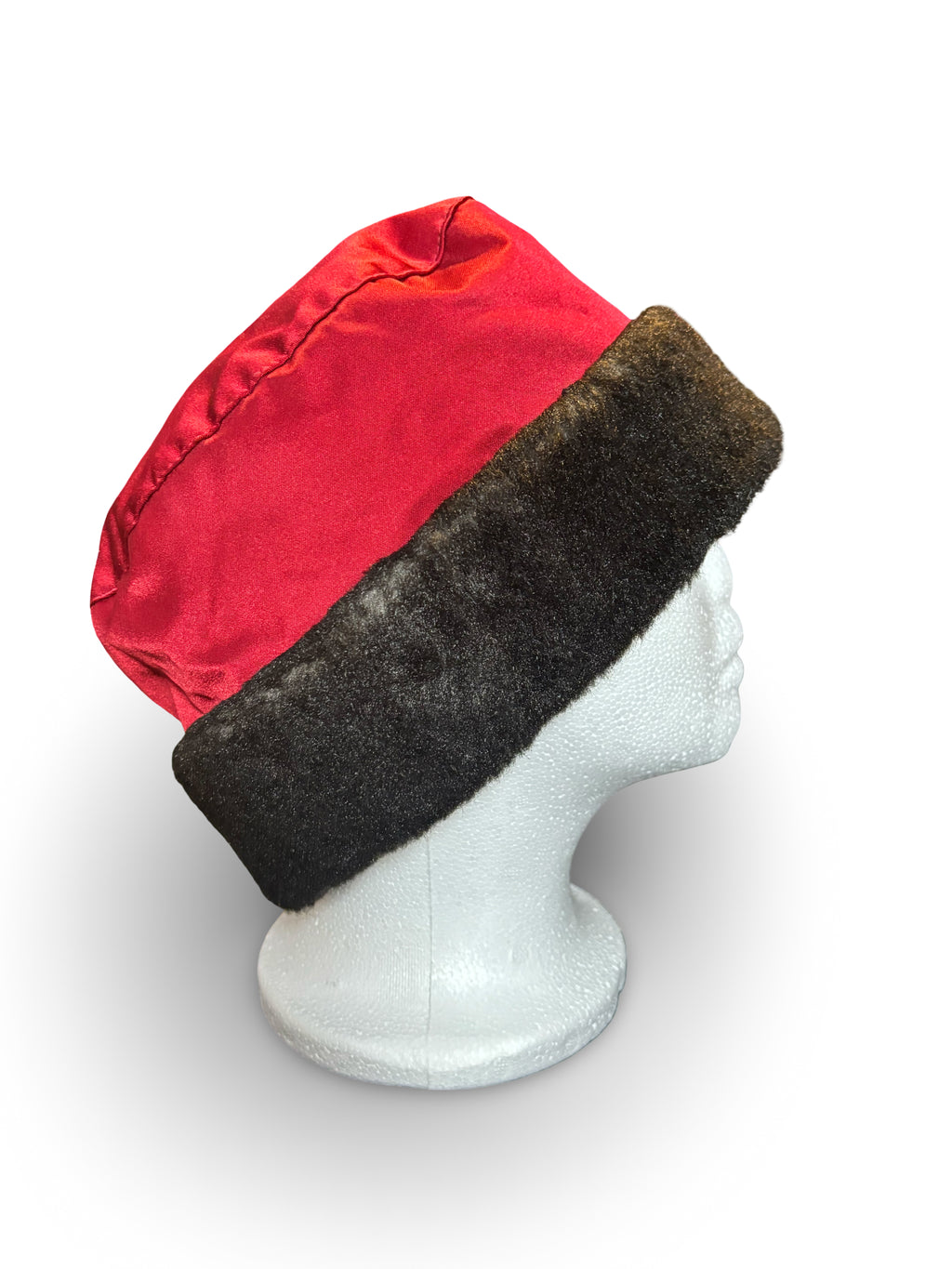 Metropolis Faux Fur Trim Hat