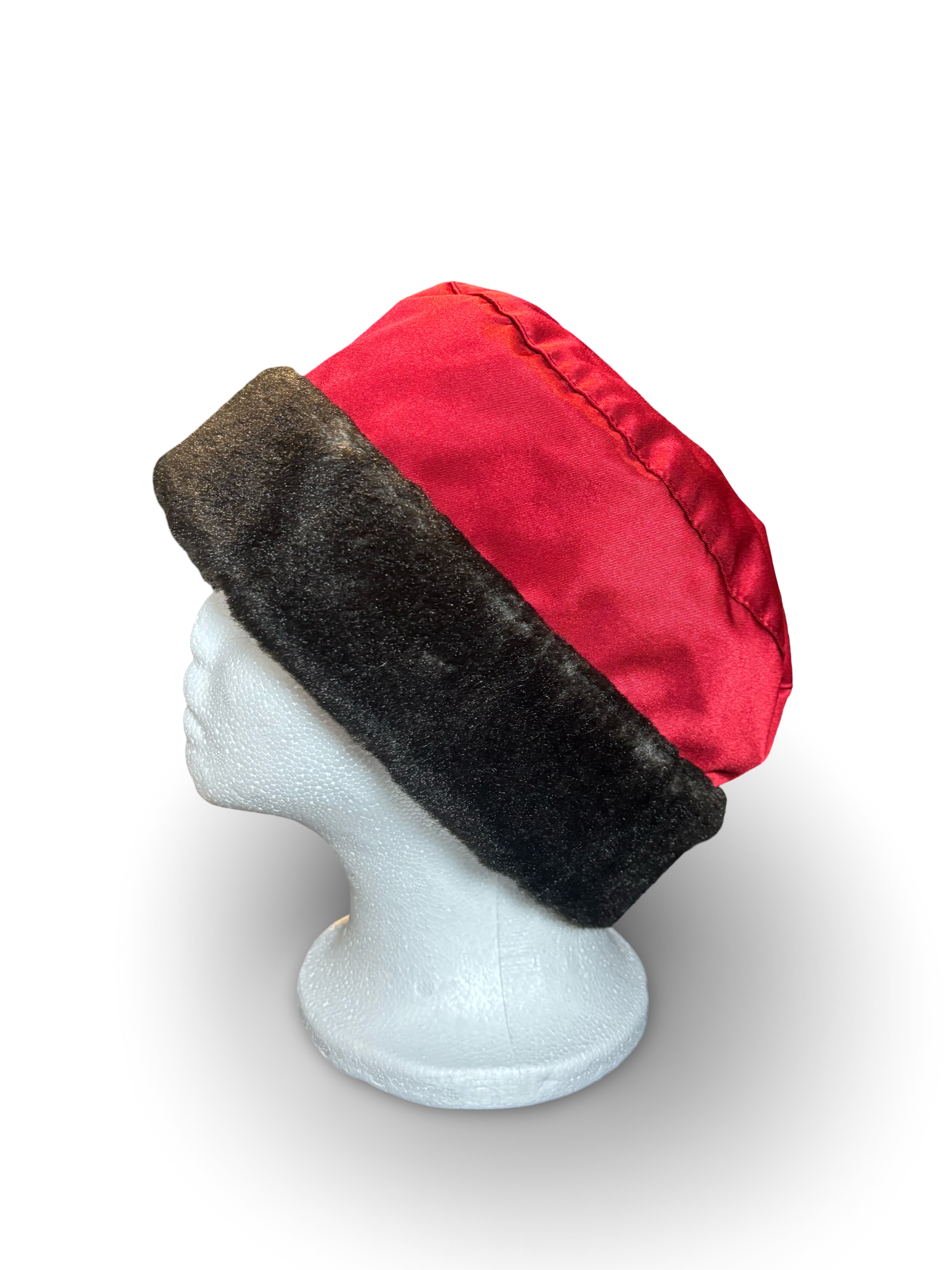 Metropolis Faux Fur Trim Hat