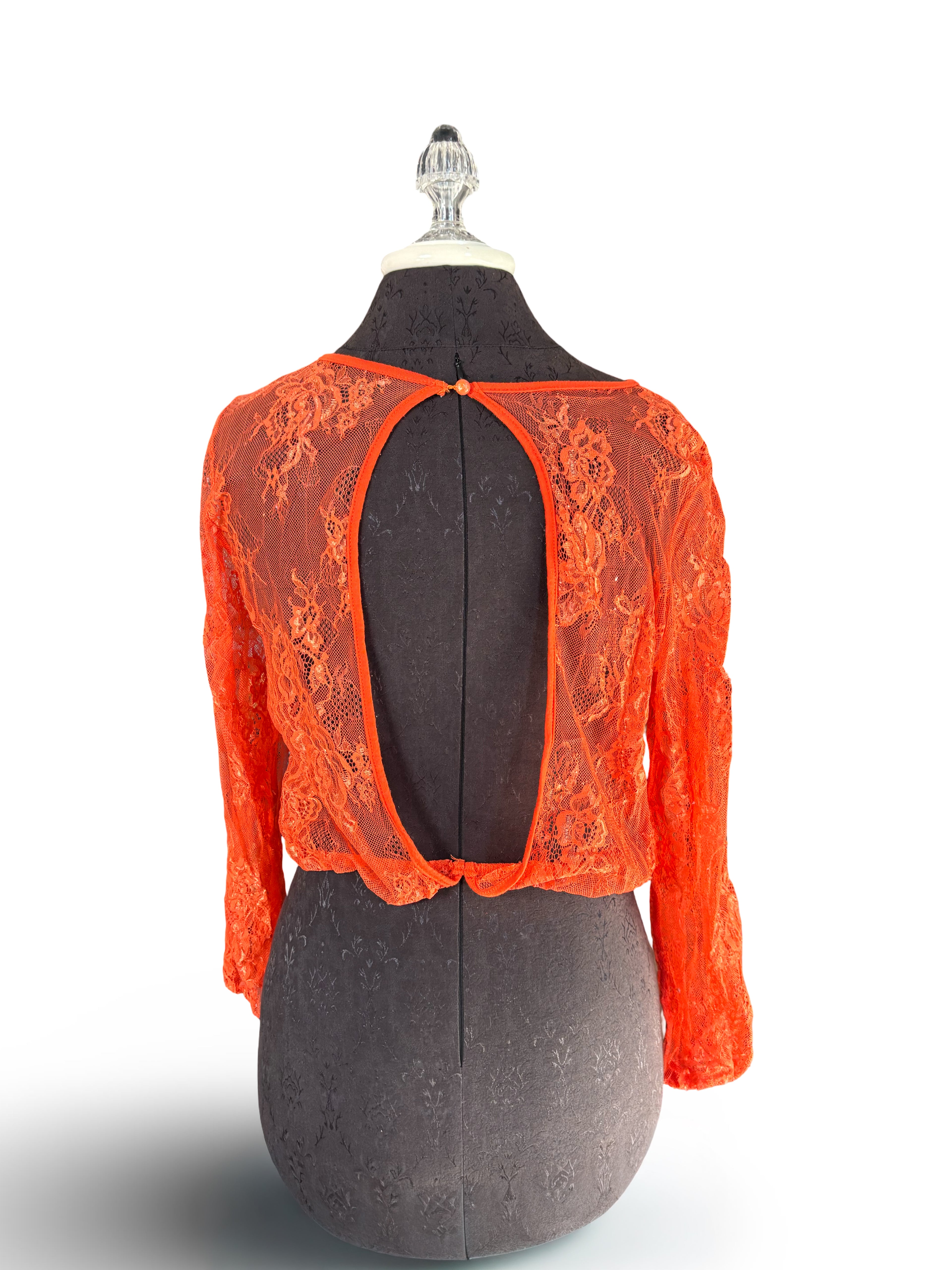 Laced Long Sleeved Top