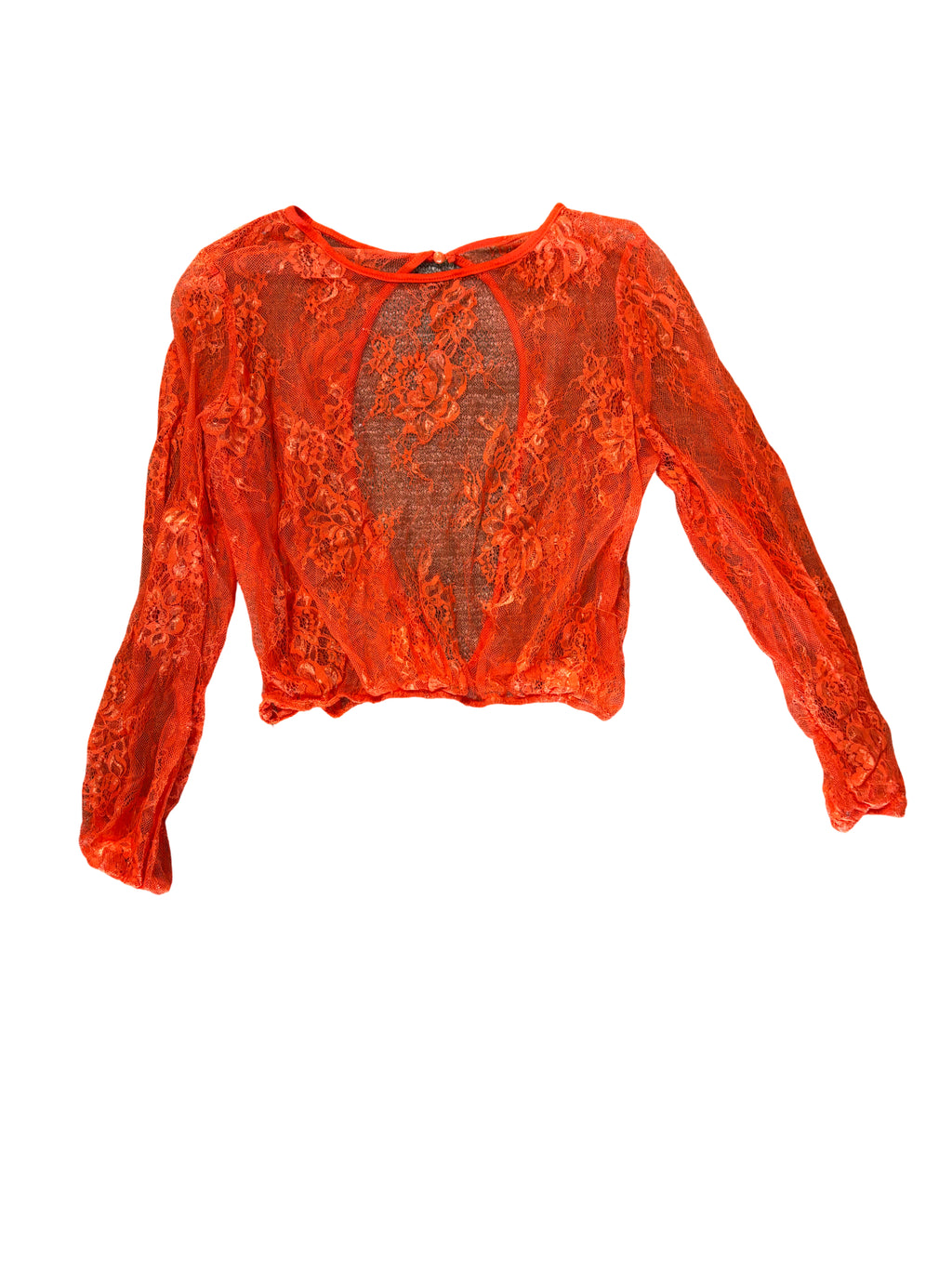 Laced Long Sleeved Top