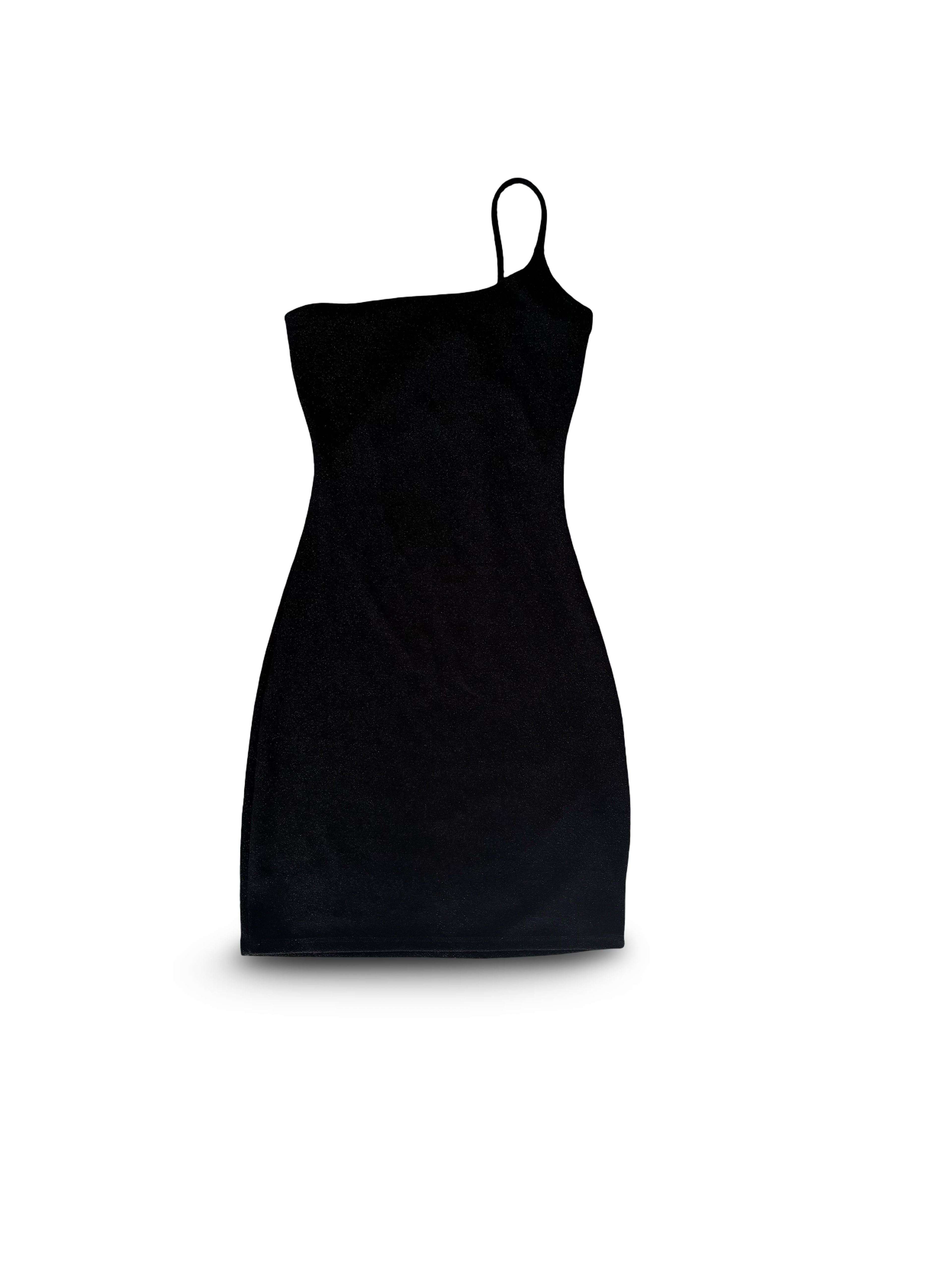 Sparkly Windsor One shoulder dress